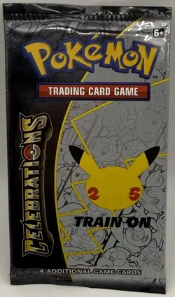 Pokemon TCG Celebrations 25th Anniversary Booster Pack Sealed NEW! - Image 2