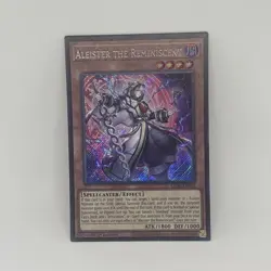 Yu-Gi-Oh! Aleister The Reminiscent CORI-EN015 Secret Rare 1st Ed. - Image 1