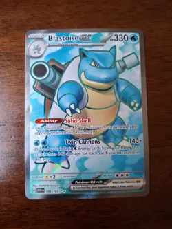 Blastoise ex 184/165 Sv: Scarlet & Violet 151 - Image 1