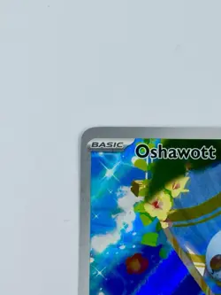 2025 Oshawott Illustration Rare Pokemon White Flare 105/086 English Card NM/M - Image 2