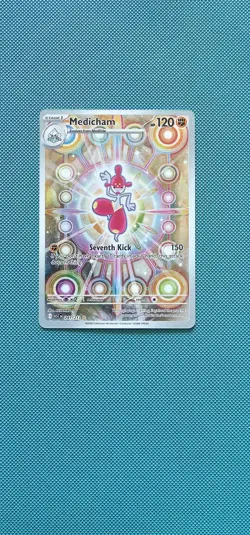 Pokemon TCG Medicham Ascended Heroes Illustration Rare 241/217 Pack Fresh Mint - Image 1
