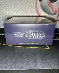 Pokemon TCG Scarlet & Violet Paldean Fates Elite Trainer Box ETB Sealed NO RIPS - Image 5