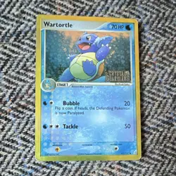 Nintendo Pokemon TCG Wartortle 42/100 Reverse Holo EX Crystal Guardians 2006 - Image 1