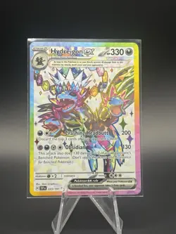 Pokemon TCG Surging Sparks Hydreigon EX 223/191 Full Art Ultra Rare Holo Card - Image 1