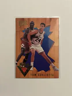 1993-94 Tom Gugliotta Fleer Ultra #2 All-Rookie Team Michael Jordan Cameo - Image 5