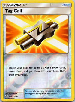 Tag Call Reverse Holo Uncommon SM12 206/236 NM - Image 1