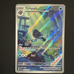 Tirtouga - 106/086 - Illustration Rare - Black Bolt NM Holo - Image 1