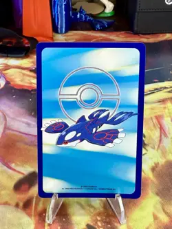 2003 Pokemon Sapphire Surskit Playing Card Poker Card 3 Of Hearts Kyogre Deck - Image 2