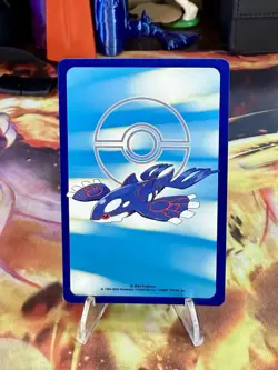 Linoone Pokemon Sapphire Playing Card Poker Card 9 Of Spades Kyogre Deck - Image 2