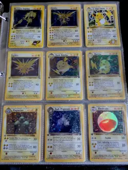 Vintage Pokemon Cards Pack – 1st Edition/Shadowless possible! - 1999 WOTC - - Image 4