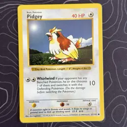 Pidgey 57/102 Common Base Set Shadowless MP The Pokemon Company TCG - Image 2