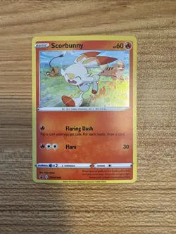 Scorbunny - (Cosmos Holo) SWSH244 SWSH: Sword & Shield Promo Cards Holo - Image 1
