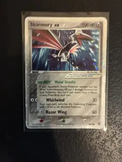 Pokemon TCG Skarmory ex Power Keepers Holo Ultra Rare 98/108 100 HP 2007 - Image 4