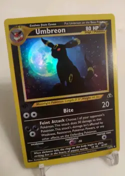 *CustomMade*Highest Quality,Umbreon #13 E Series"Display Card" - Image 2
