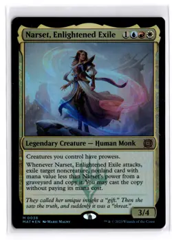 Narset, Enlightened Exile 38 March of the Machine: The Aftermath MTG Foil NM - Image 1