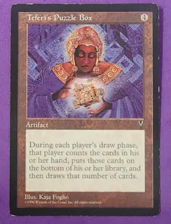 MTG Magic the Gathering - Teferi's Puzzle Box - Visions LP (Lightly Played) - Image 1