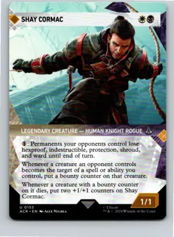 Magic the Gathering Shay Cormac (Showcase) Universes Beyond Assassin's Creed MTG - Image 1
