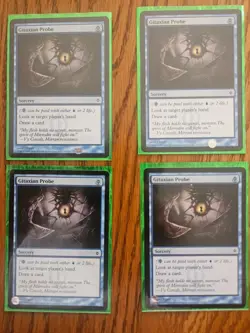 MTG Gitaxian Probe Play Set - 4x - New Phyrexia - Near Mint Condition - Image 1