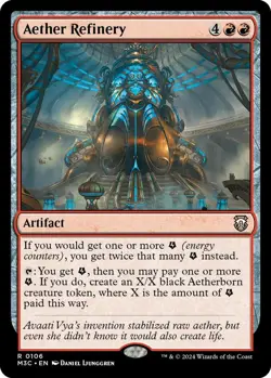 Aether Refinery 106 MTG Commander M3C Rare NP - Image 1
