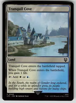 Tranquil Cove Commander: The Lord of the Rings 340 MTG NM - Image 1