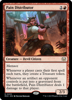 Pain Distributor [March of the Machine Commander] Magic MTG - Image 1