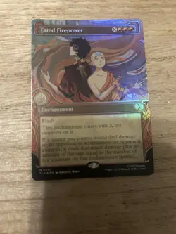 Fated Firepower (Showcase) (Foil) 0341 (M) MTG Avatar: The Last Airbender (TLA) - Image 1