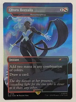 Ororo Borealis "Manamorphose" Rainbow Foil - Secret Lair MTG Magic the Gathering - Image 1