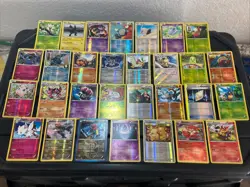 (30) Pokemon Cards Lot WOTC Vtg Holo STAMPED REVERSE Togetic Poliwhirl Emboar - Image 1