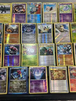 (30) Pokemon Cards Lot WOTC Vtg Holo STAMPED REVERSE Togetic Poliwhirl Emboar - Image 3