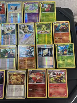 (30) Pokemon Cards Lot WOTC Vtg Holo STAMPED REVERSE Togetic Poliwhirl Emboar - Image 4