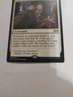 Magic: The Gathering Smothering Tithe Ravnica Allegiance Enchantment Rare 022/2… - Image 3