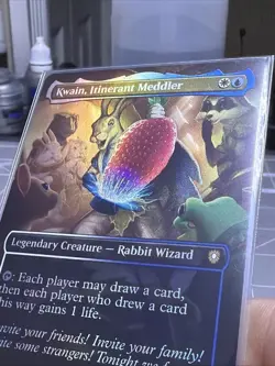 Kwain, Itinerant Meddler (Borderless) - Foil NM MTG Commander: Bloomburrow - Image 2