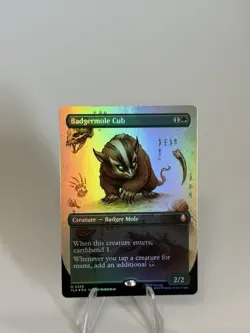 Wizards of the Coast Badgermole Cub Foil Mythic 0326 EN 2025 - Image 1