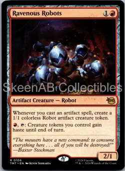 MTG SkeenAB Ravenous Robots Teenage Mutant Ninja Turtles NM - Image 1
