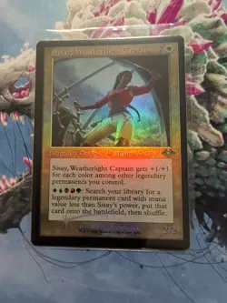 Sisay, Weatherlight Captain (Retro Frame) Modern Horizons Foil Mtg Magic Mh1 - Image 1
