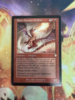 Blast-Furnace Hellkite (Retro Frame) Commander: the Brothers' War Regular - Image 1