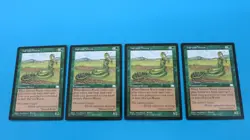 4x HARVEST WURM SUMMON WEATHERLIGHT MTG MAGIC THE GATHERING NM / UNPLAYED - Image 1