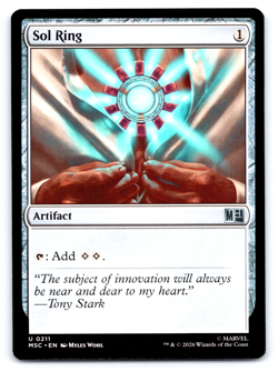 Sol Ring - Marvel Super Heroes - MTG - Image 1