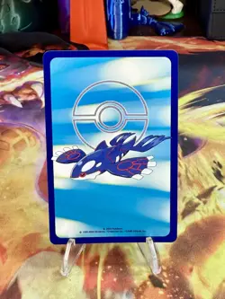 2003 Pokemon Sapphire Loudred Playing Card Poker Card 5 Of Hearts Kyogre Deck - Image 2