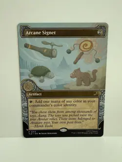 MTG Arcane Signet (Showcase) Normal NM Avatar: The Last Airbender: Magic 315 - Image 1