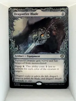 Dragonfire Blade (Showcase) Foil R Tarkir: Dragonstorm 324 NM - Image 1