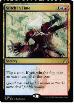 Stitch in Time 229 R Ravnica Remastered NM MTG - Image 1