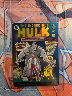 MTG Marvel Super Heroes (MSH) - Bruce Banner/Incredible Hulk #390 Comic book art - Image 2