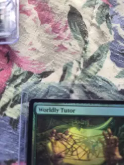MTG Magic the Gathering Worldly Tutor (353/521) Dominaria Remastered NM- Retro - Image 2