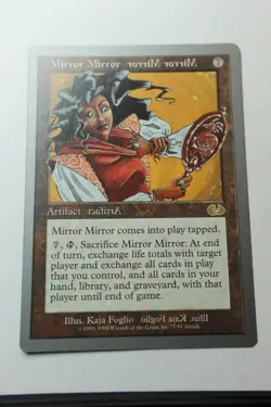 MTG Mirror Mirror x1- -Unglued-Lightly Played - Image 1