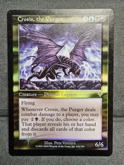 Crosis, the Purger - FOIL - Invasion (INV) - 242 - MTG - NM/LP - Image 1