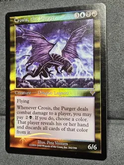 Crosis, the Purger - FOIL - Invasion (INV) - 242 - MTG - NM/LP - Image 3