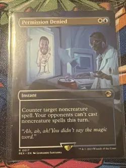 Universes Beyond: Jurassic World Collection Borderless Permission Denied - Image 1