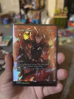 Deadly Dispute (Borderless) - Marvel Universe Eternal-Legal (FOIL) - Image 1