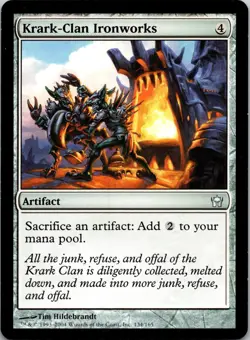 Krark-Clan Ironworks 134 Uncommon Fifth Dawn MTG Near Mint - Image 1